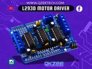 L293D motor driver shield for Arduino