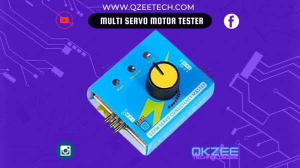 Digital Multi Servo Tester CCPM 3 Channel ESC Speed Control - Servo Motor Tester for RC Planes, Drones, and Robotics - Available in Lahore, Pakistan