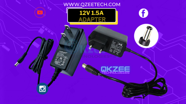 12v 1.5a power supply adapter Products qkzee technologies