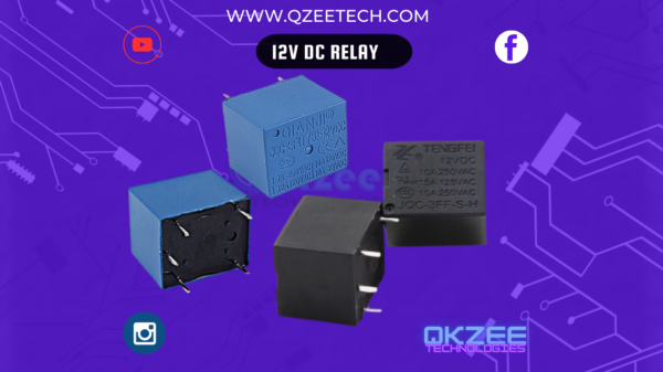 12v dc relay 5 pin Products qkzee technologies