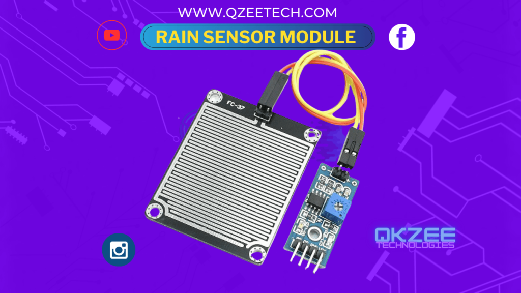 rain sensor module water detection module