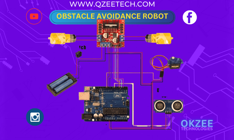 obstacle avoidance robot connection