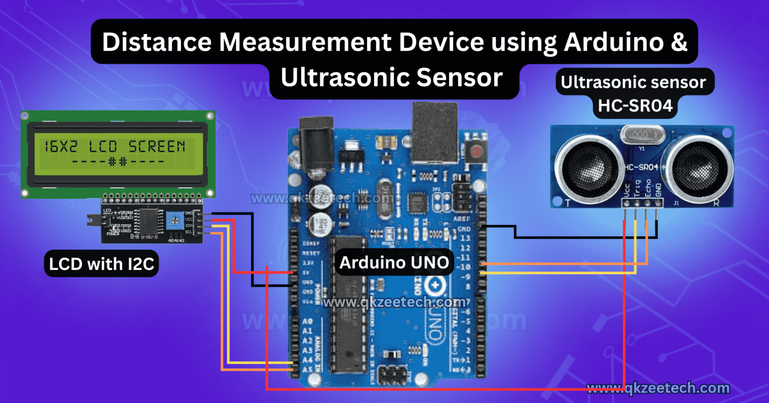 Arduino Distance Measurement using HC-SR04 and Arduino Uno