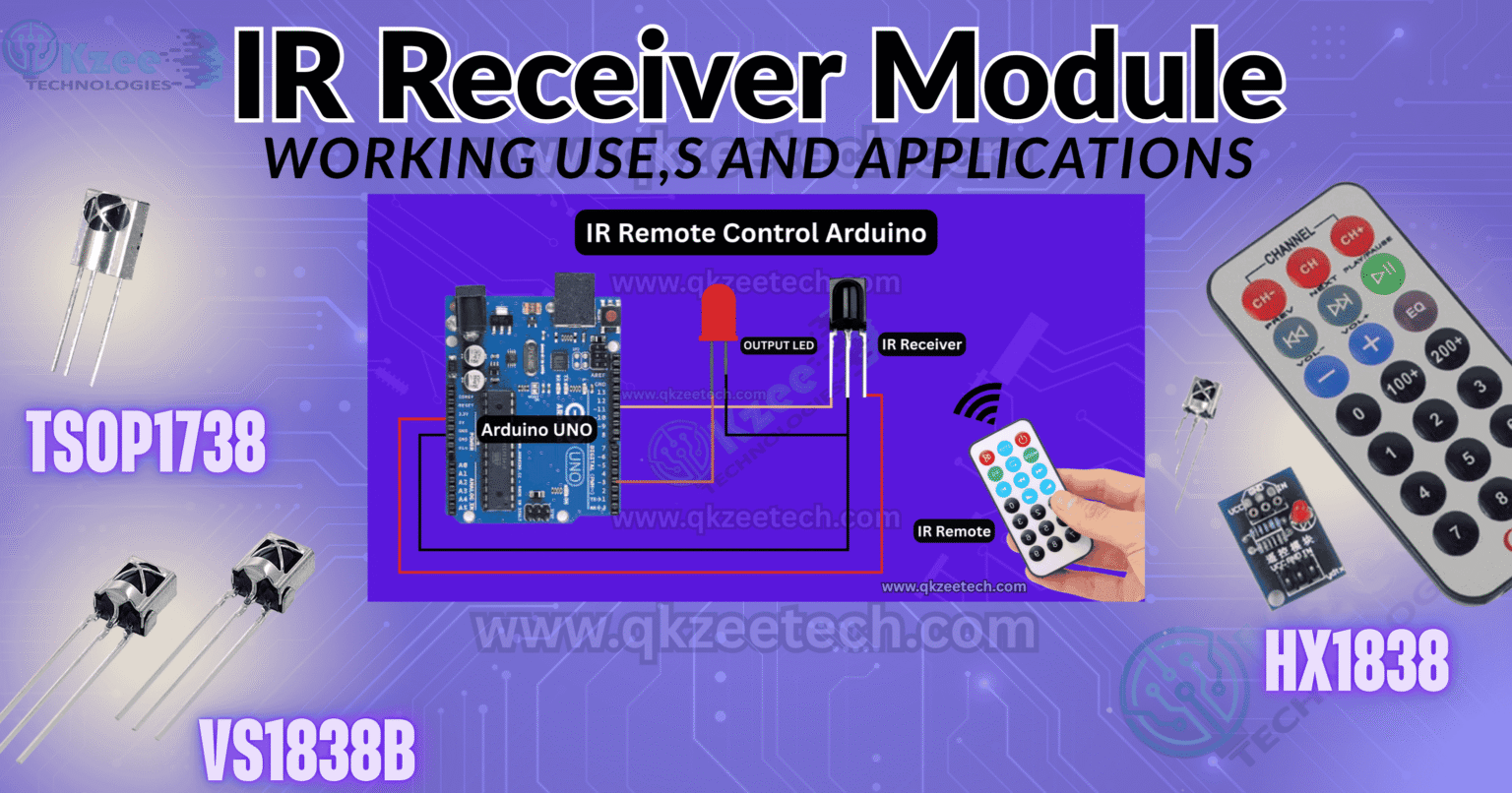 IR receiver module circuit connection with Arduino