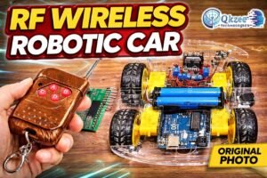 Build an RF Remote Control Wireless 4-Wheel Robotic Car Using Arduino Uno