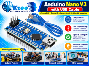 Arduino Nano V3 ATmega328P with USB Cable