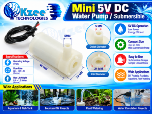 Mini 5V DC water pump submersible
