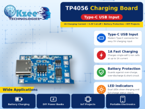 TP4056 Type-C lithium battery charging module
