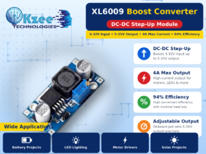 XL6009 DC-DC boost converter module